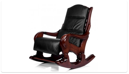Кресло-качалка для руководителя в офисе