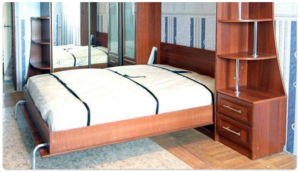 Складная кровать - решаем проблему спальных мест